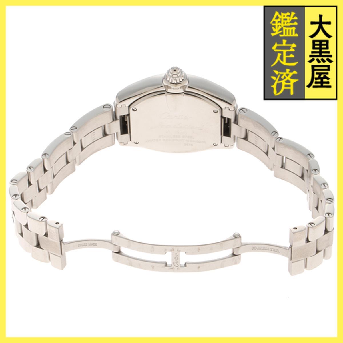 Cartier カルティエ ロードスター W62017V3 SS クォーツ ピンク 女性用/Ladies watches_画像4