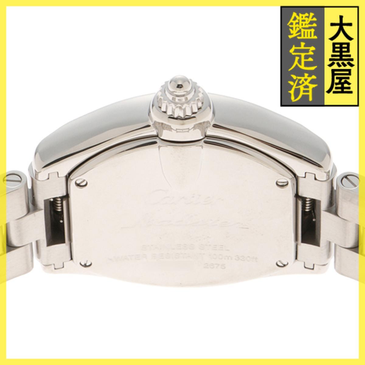 Cartier カルティエ ロードスター W62017V3 SS クォーツ ピンク 女性用/Ladies watches_画像5