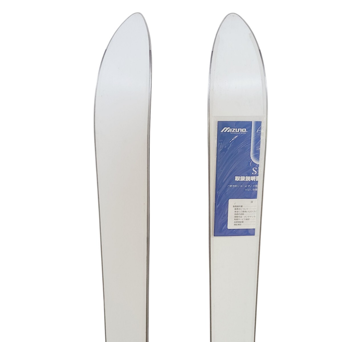 Ye2304LL◎未使用品 Mizuno Teddy a la mode JR. 110cm ミズノ テディベア テディアラモード スキー板 ジュニア 子供 ネイビー キッズ_画像6