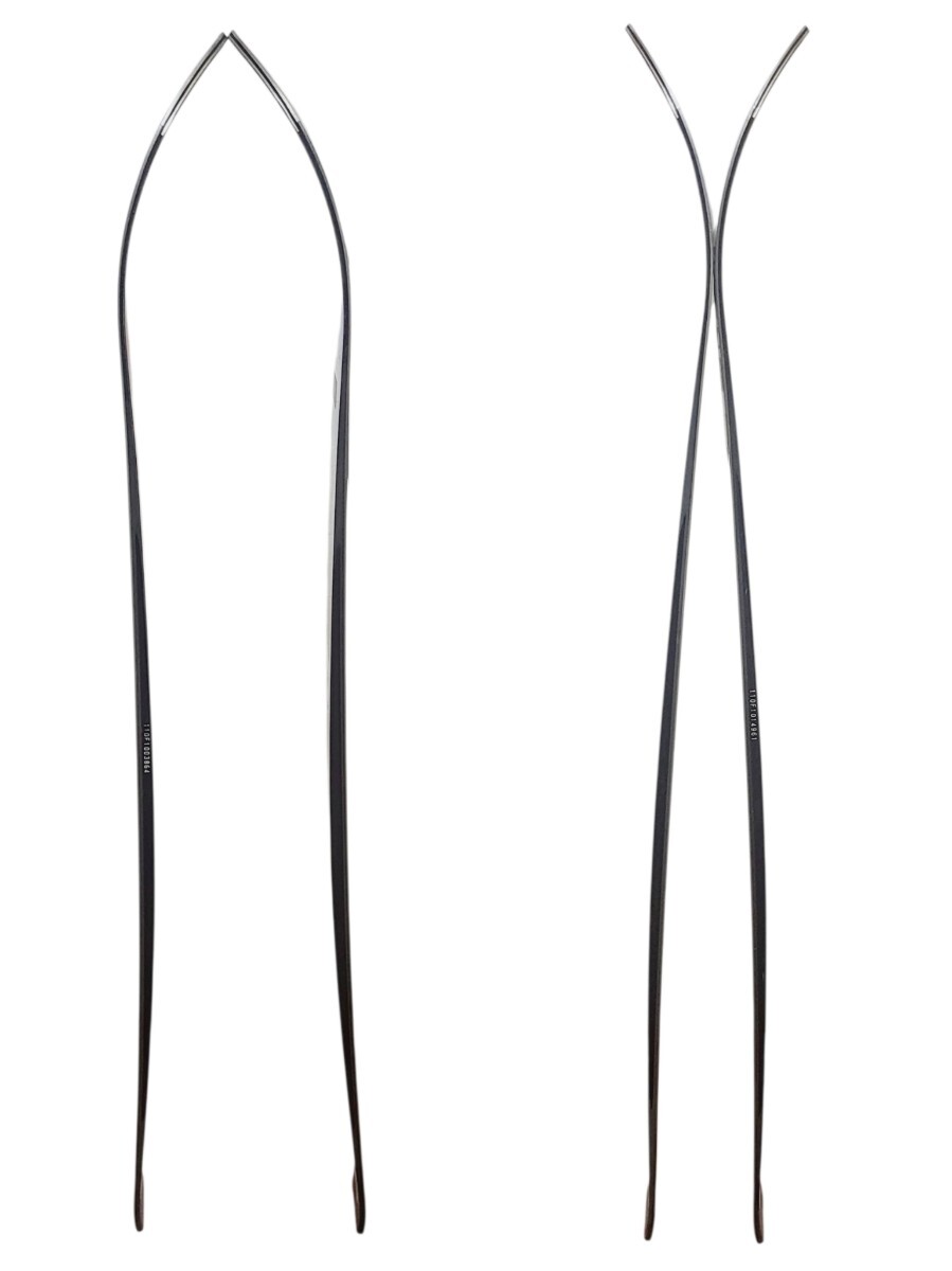 Ye2304LL◎未使用品 Mizuno Teddy a la mode JR. 110cm ミズノ テディベア テディアラモード スキー板 ジュニア 子供 ネイビー キッズ_画像9