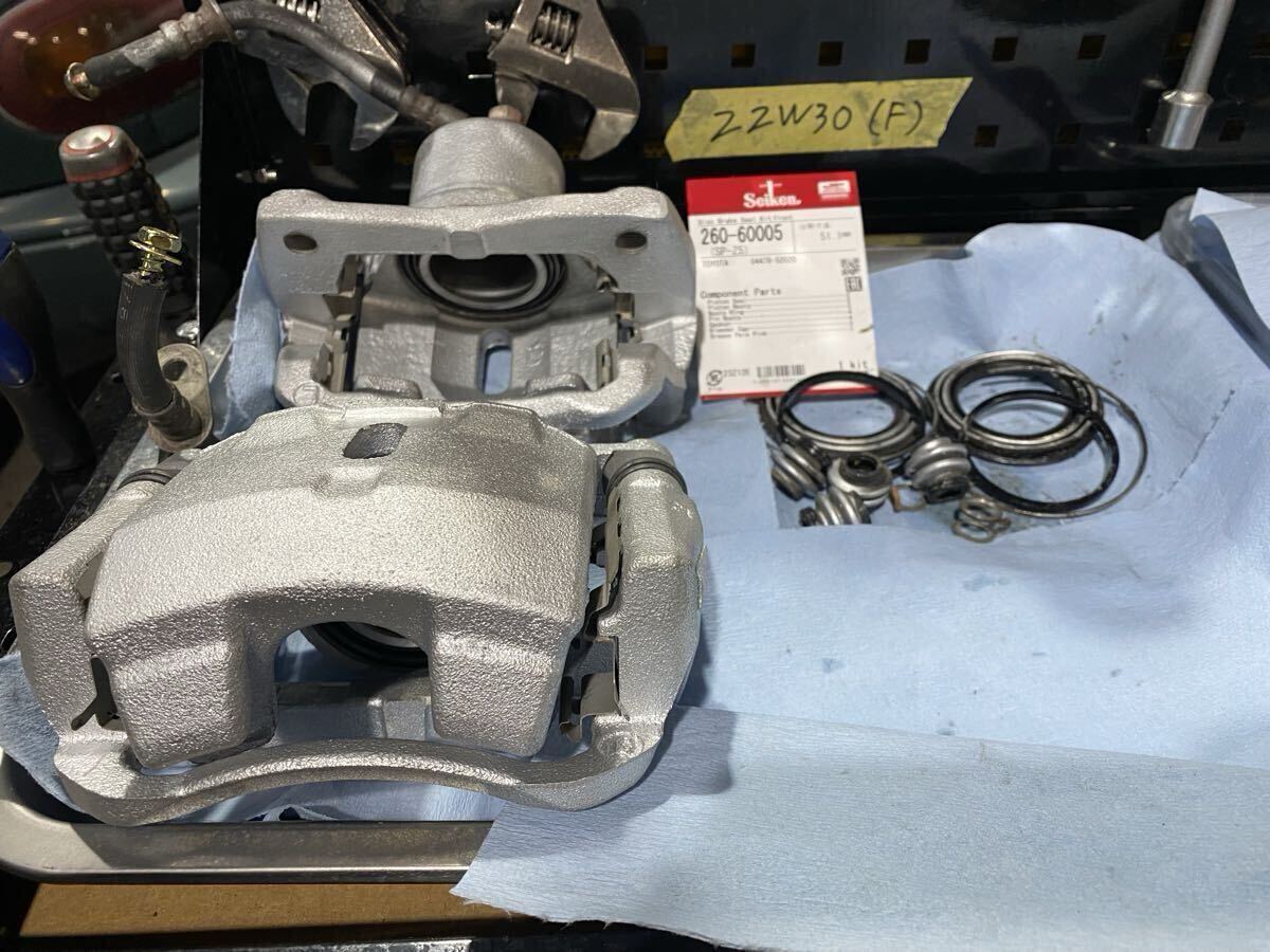 MR-S OH settled передний суппорт левый правый ZZW30 капитальный ремонт settled Toyota включая доставку 