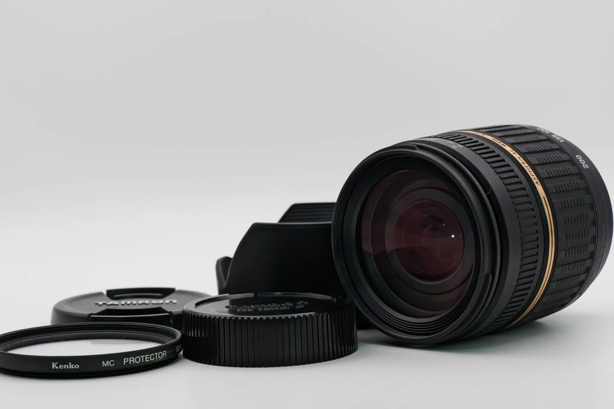 ★極上美品★ TAMRON タムロン AF 18-200mm F3.5-6.3 XR Di II IF LD MACRO A14 PENTAX Kマウント用 @174_画像1