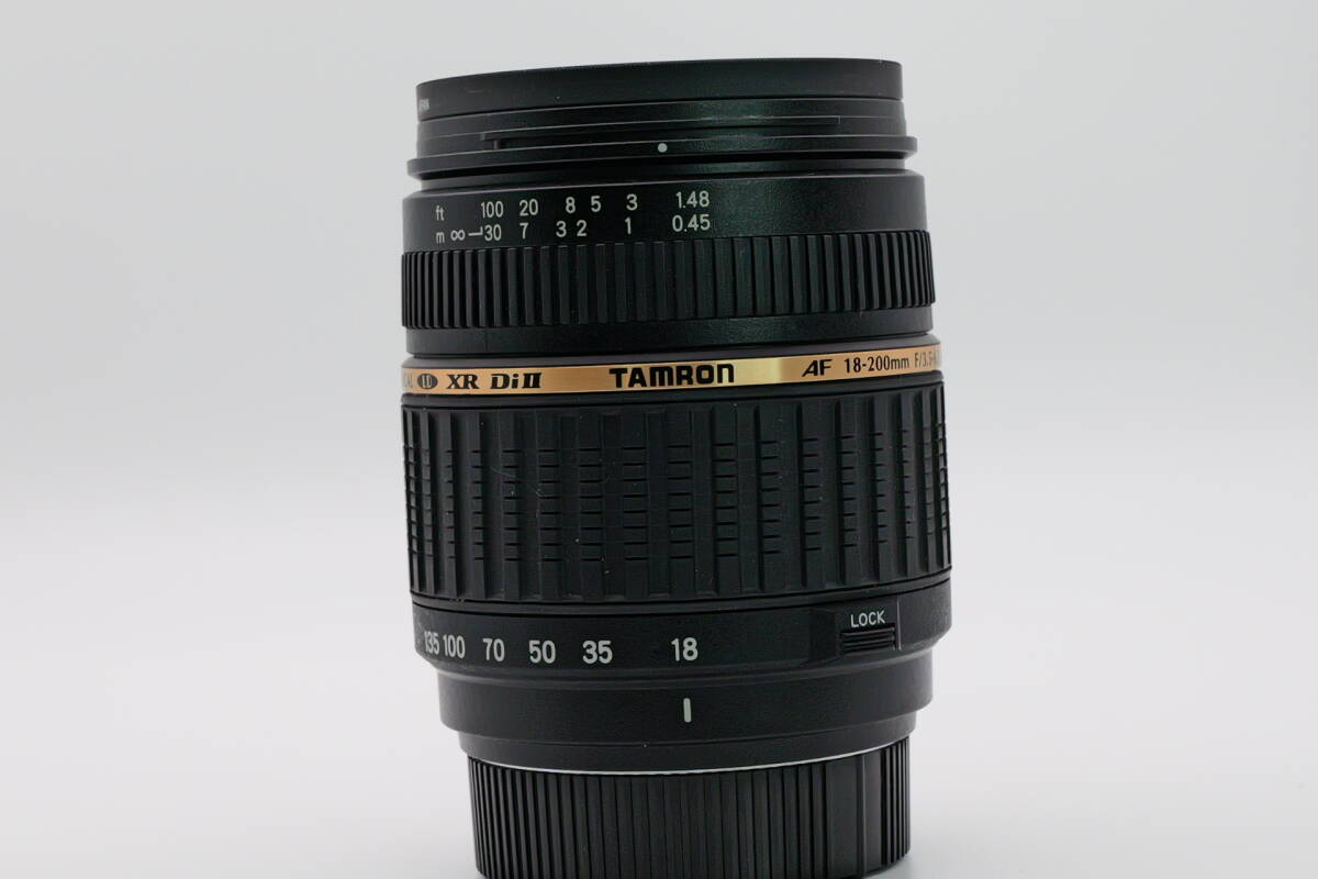 ★極上美品★ TAMRON タムロン AF 18-200mm F3.5-6.3 XR Di II IF LD MACRO A14 PENTAX Kマウント用 @174_画像5