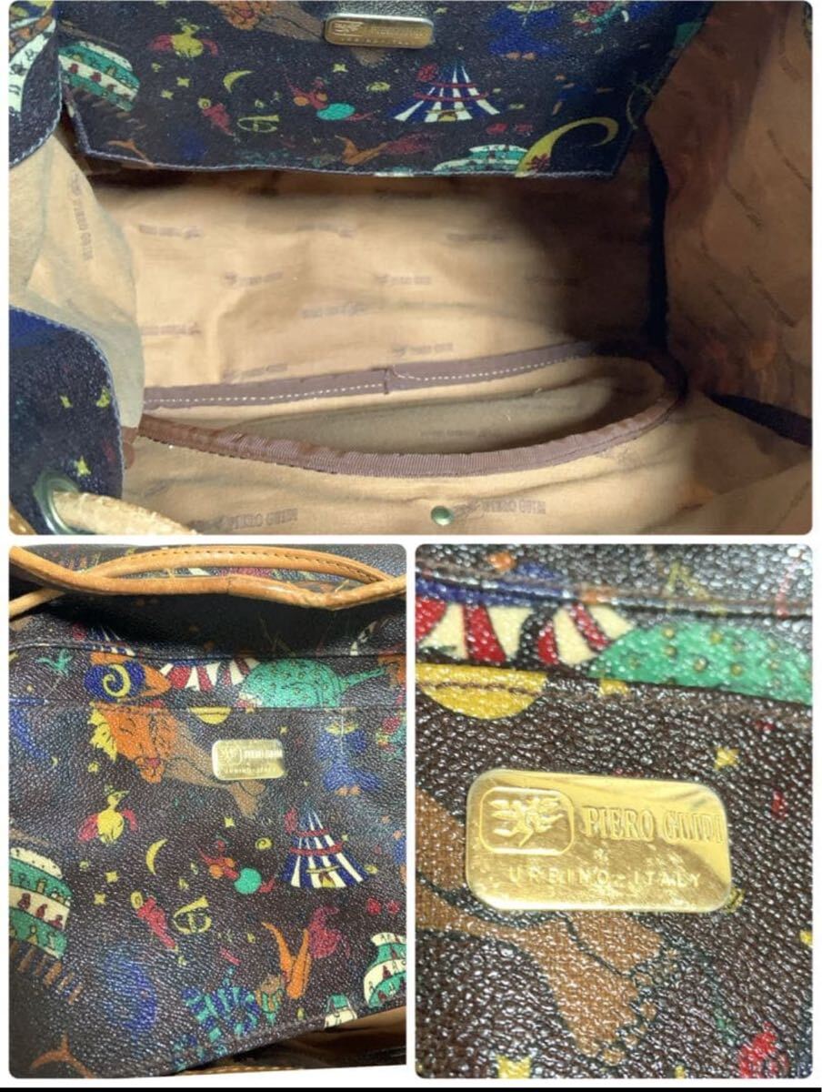 【送料無料】ピエロ グイディ（PIERO GUIDI）リュック　レトロ_画像7