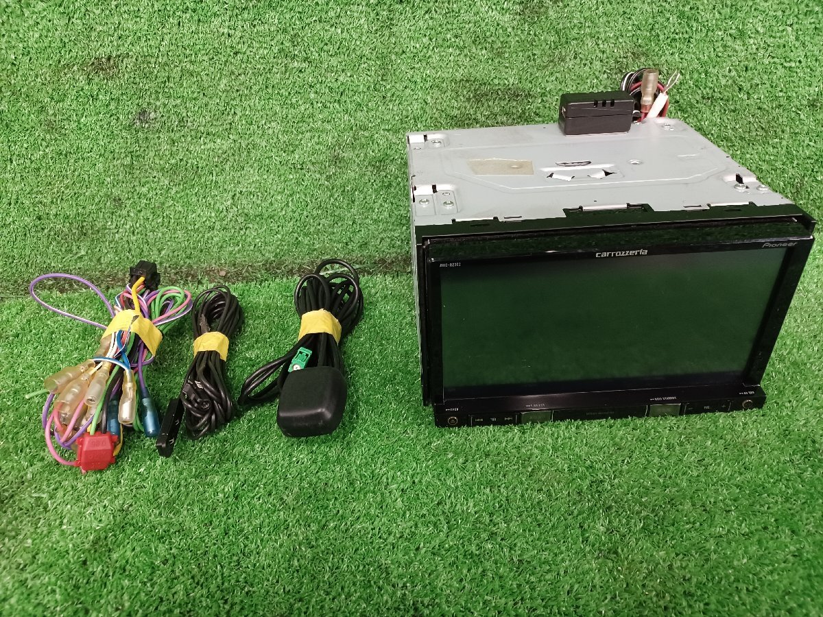 536773★carrozzeria/カロッツェリア【AVIC-RZ302】楽ナビ メモリー ナビ ワンセグ 内蔵★地デジ DVD 再生★2018年★動作OK_画像1