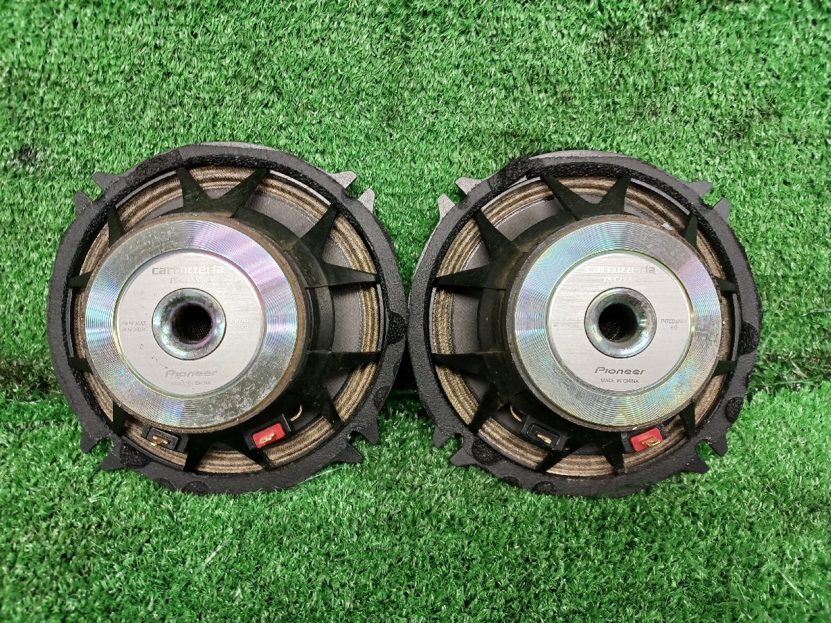 536791★carrozzeria/カロッツェリア【TS-C1720A】17㎝スピーカー/ツィーター/ネットワーク/バッフル★150W 40W★動作OK_画像3