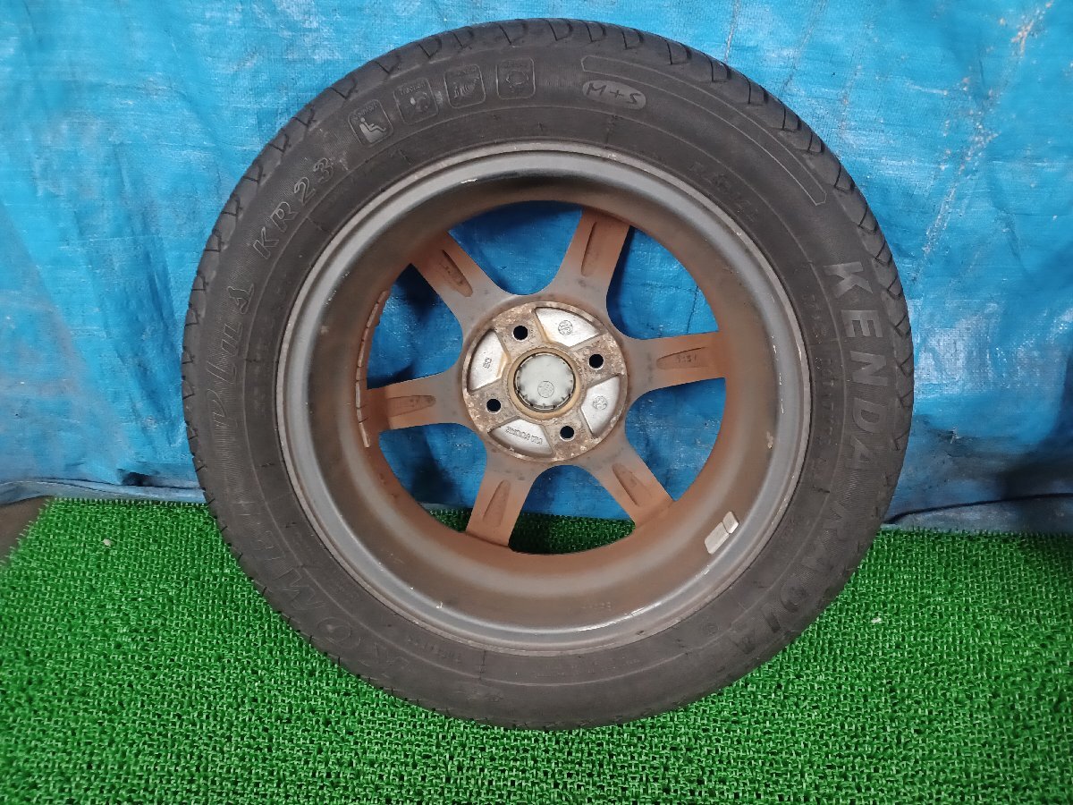 338282★SUZUKI SPORT スズキスポーツ 純正OP 14×4.5J +50★4H PCD 100★14インチ アルミホイール 4本★タイヤ155/65R14★タイヤ要交換★_画像6