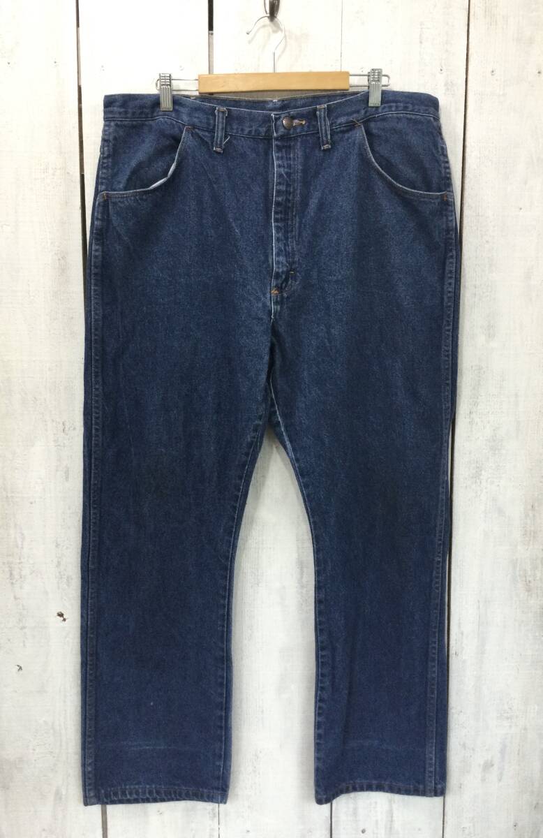 RUSTLER ラスラー Wrangler デニムパンツ ジーンズ ロング ボトムス ウエストサイズ約98cm〜 大きめ 良品綺麗_画像1