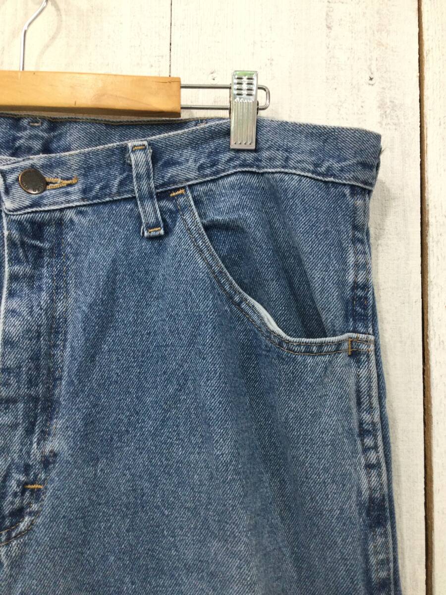 RUSTLER ラスラー Wrangler デニムパンツ ジーンズ ロング ボトムス W36 L34 メンズL〜XL 大きめ 良品_画像4