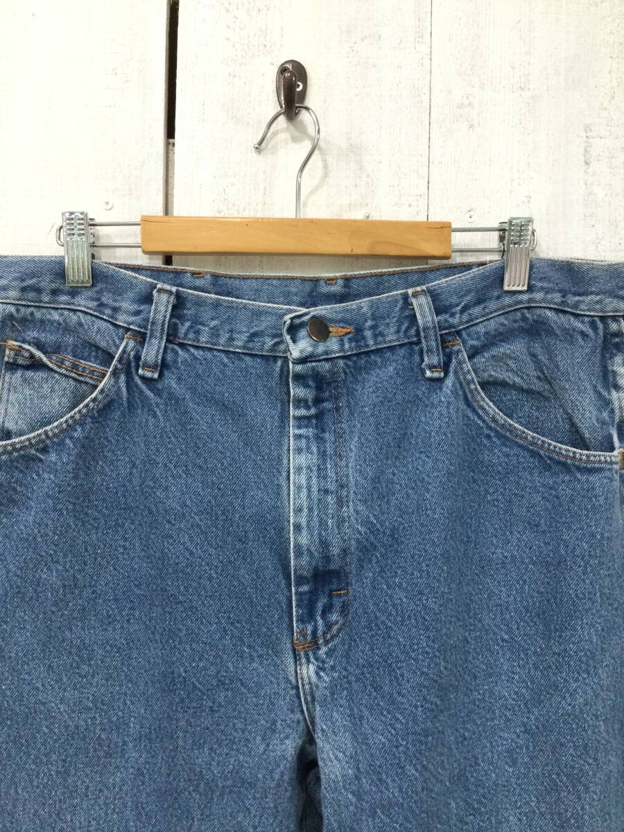 RUSTLER ラスラー メキシコ製 デニムパンツ ジーンズ ロングボトムス W36 L30 メンズL〜XL 大きめ 良品_画像2