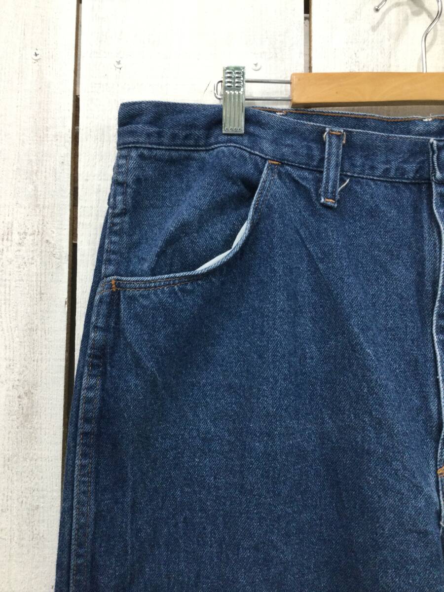RUSTLER ラスラー Wrangler デニムパンツ ジーンズ ロング ボトムス ウエストサイズ約98cm〜 大きめ 良品綺麗_画像3