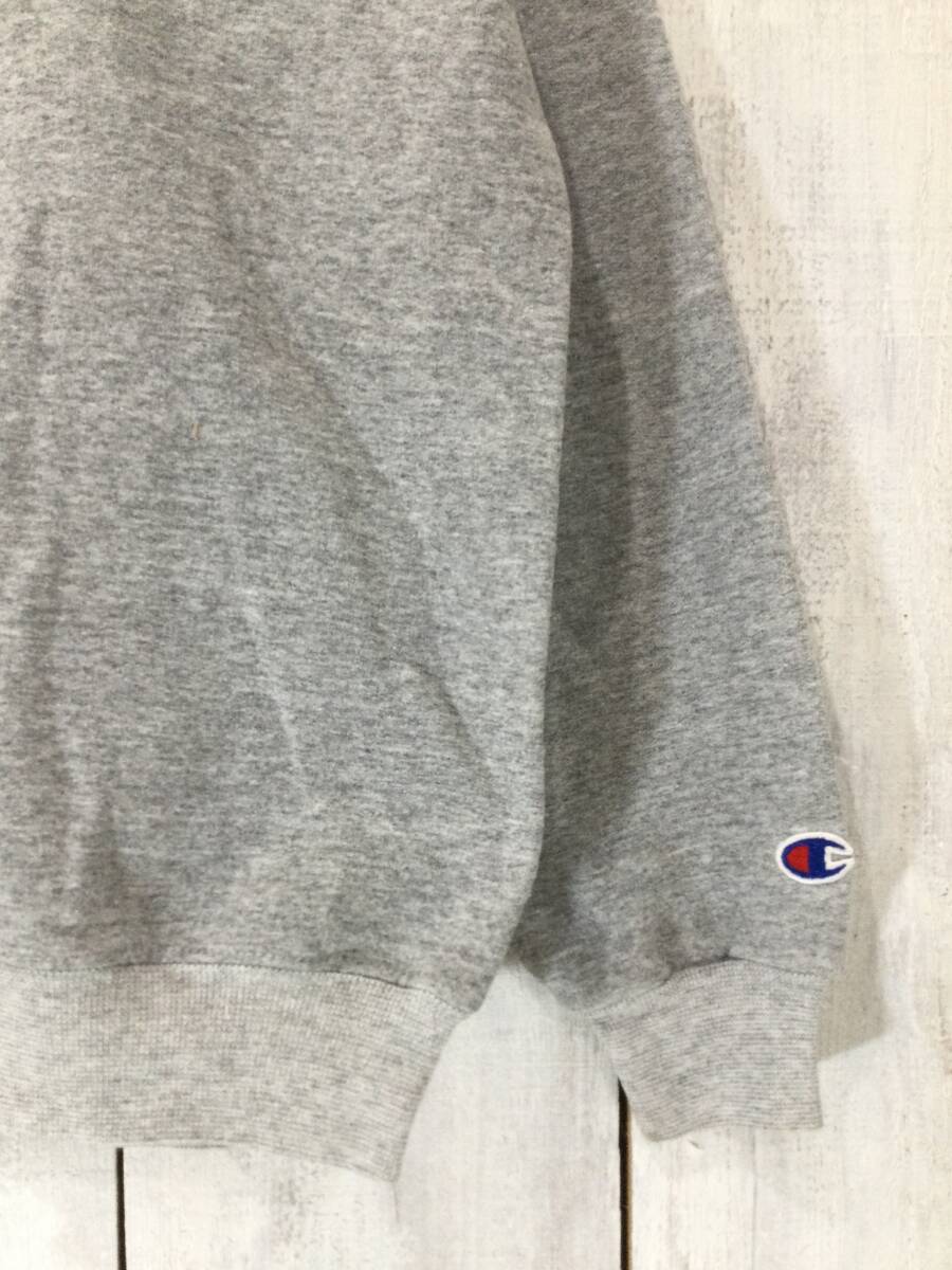 Champion チャンピオン メキシコ製 トリコタグ ワンポイント スウェット スウェットシャツ トレーナー メンズM 状態良好_画像5
