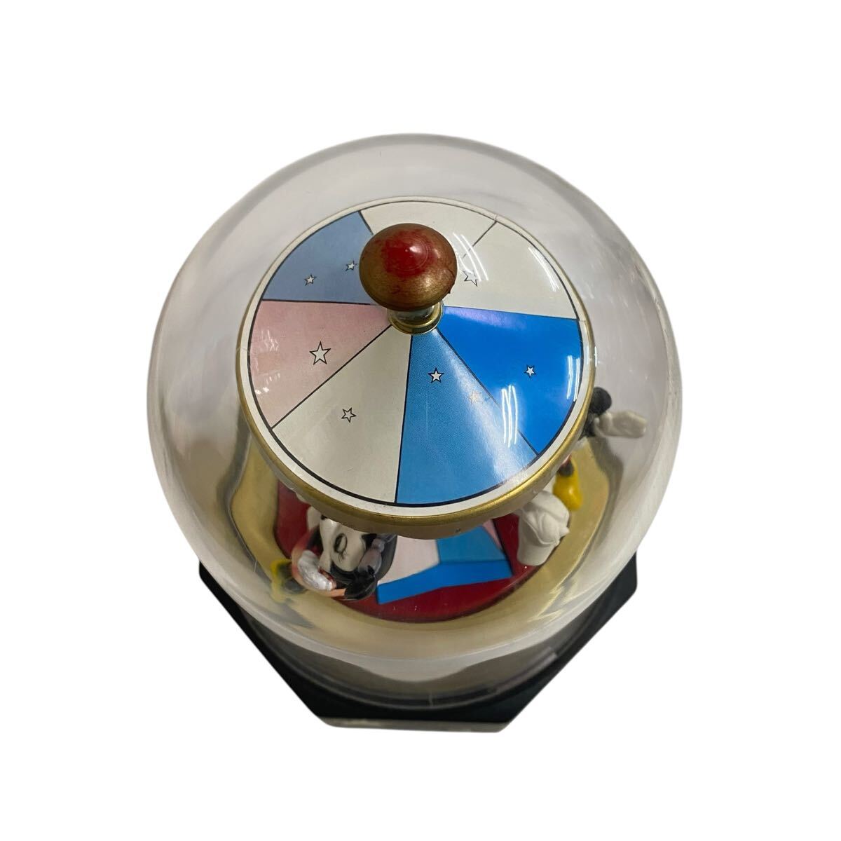 ディズニー オルゴール アンティーク メリーゴーランド レトロ WALT DISNEY サンキョー インテリア ミニー ミッキー ドナルド_画像4