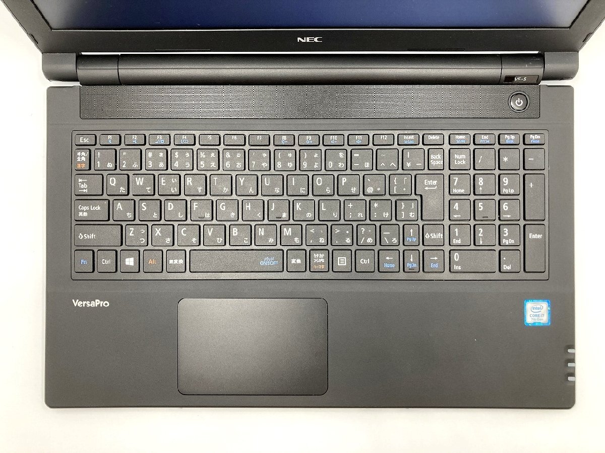 【大分発送】【動作確認済】NEC / VersaPro VRV27F-5 / Core(TM) i7-7500U CPU @ 2.70GHz / 4GB / SSD256GB / Windows 11 Pro_画像6
