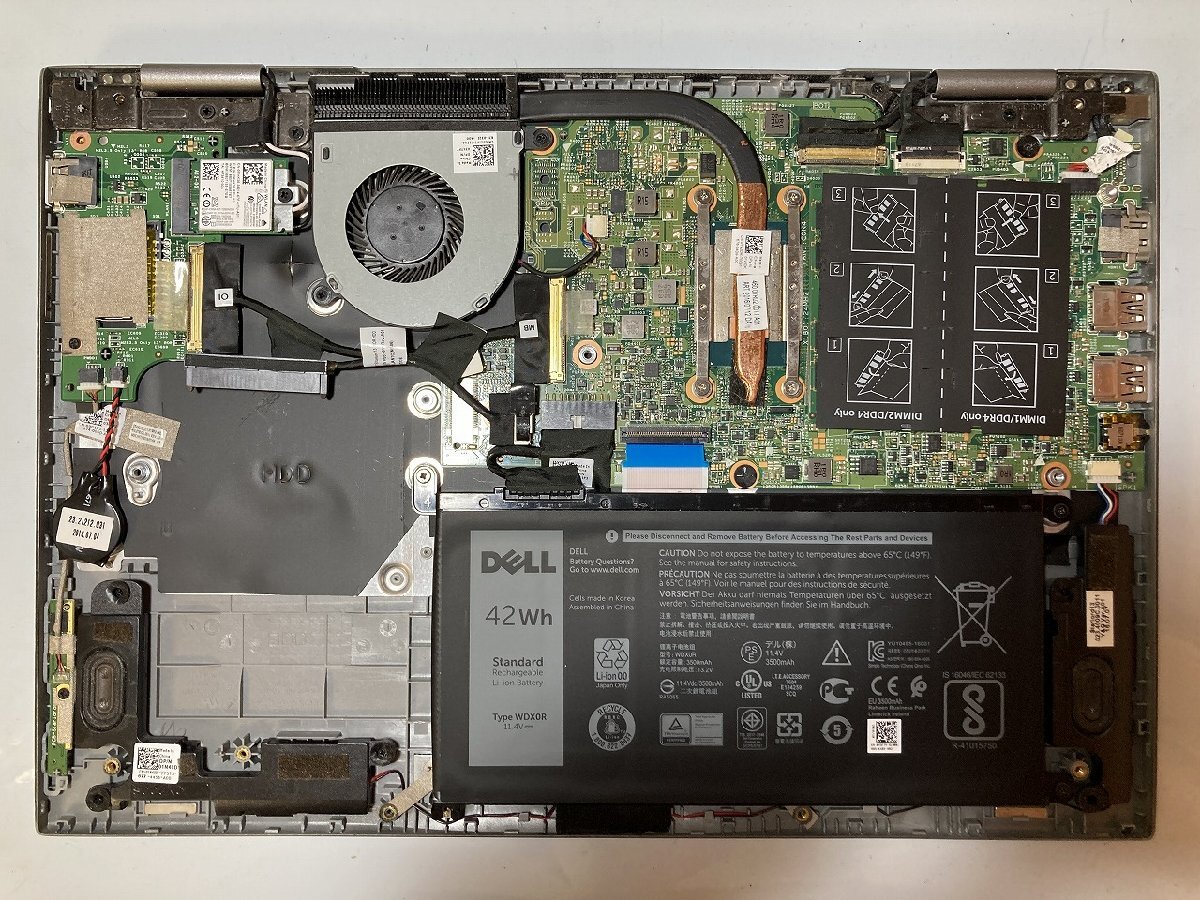 [ Ooita отправка ][ утиль ]DELL / Inspiron 13 5000 series / P69G / Core(TM) i7-6500U / жидкокристаллический белый выпадение есть / ноутбук / б/у товар 