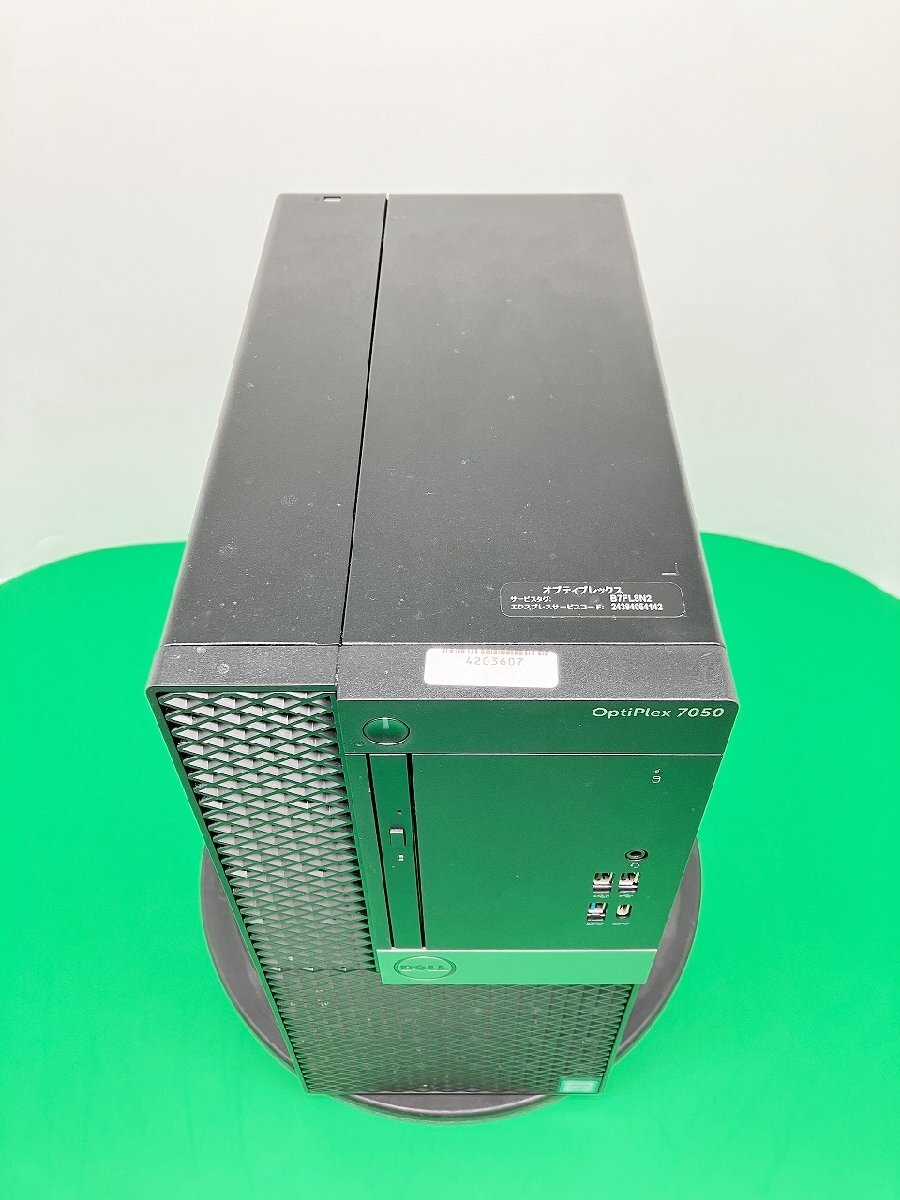 [1 иен старт ][ Saitama отправка ][ рабочее состояние подтверждено ]Dell / optiplex 7050 / i7-7700 CPU @ 3.60GHz / 32GB / HDD1TB/SSD512GB / Windows11Pro