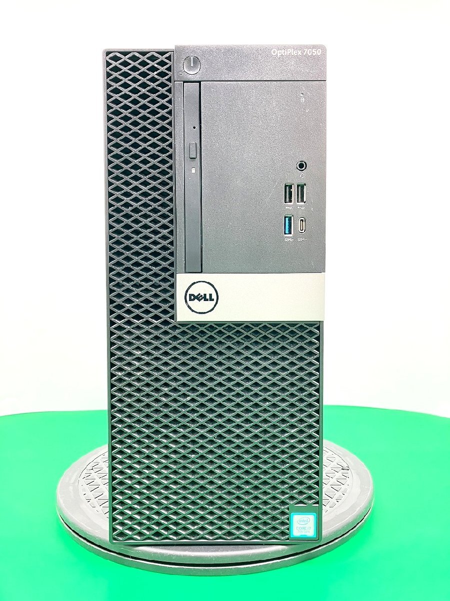 [1 иен старт ][ Saitama отправка ][ рабочее состояние подтверждено ]Dell / optiplex 7050 / i7-7700 CPU @ 3.60GHz / 32GB / HDD1TB/SSD512GB / Windows11Pro
