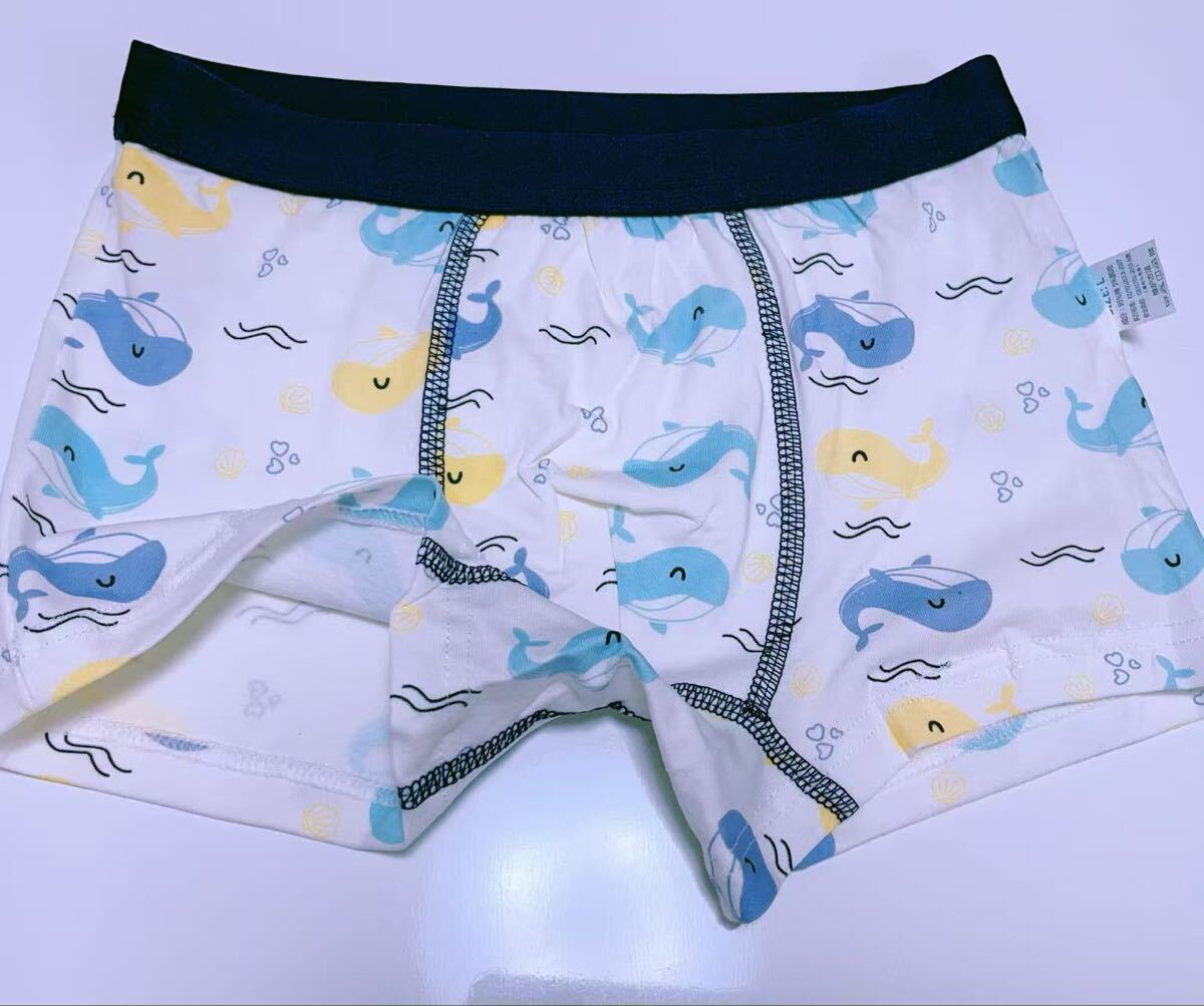 4枚組140 男の子ボクサーパンツ 男の子下着 綿インナー肌着 コットン　66号_画像7