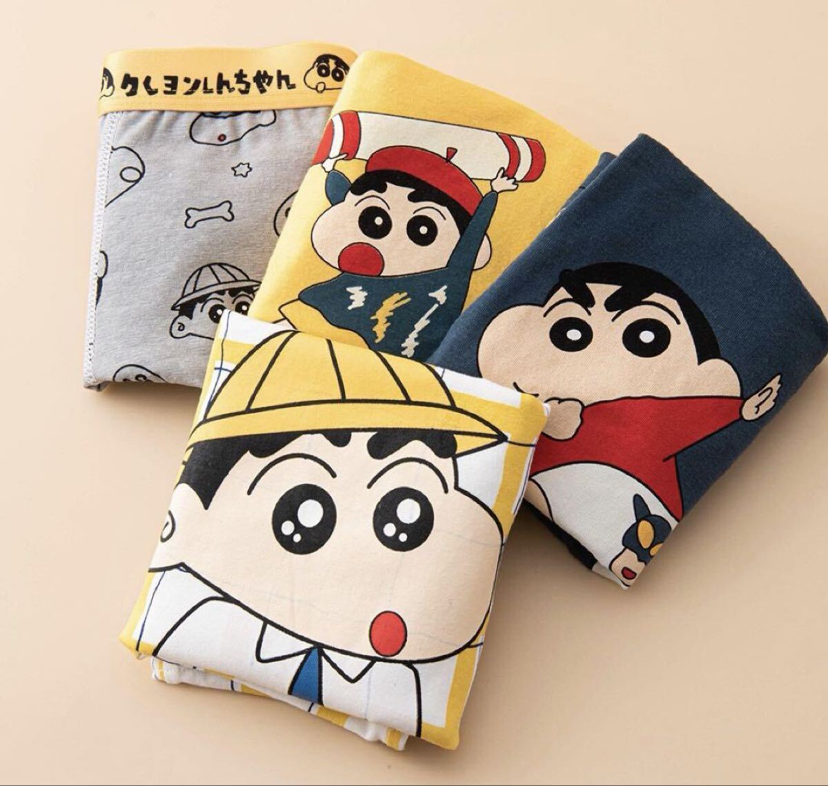 4枚組140 男の子ボクサーパンツ ブリーフ 下着 綿キッズ 通学 第189号_画像2