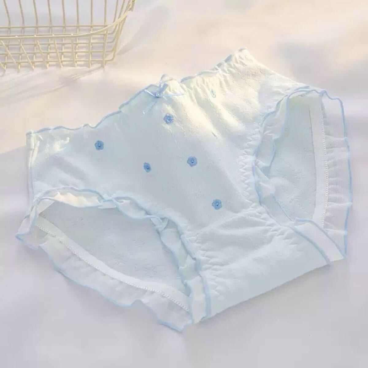 5枚組XLレディース下着 女子高生ショーツ 肌着インナー ジュニア綿　第523号_画像2