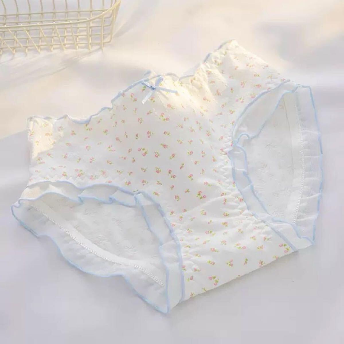 5枚組XLレディース下着 女子高生ショーツ 肌着インナー ジュニア綿　第523号_画像6