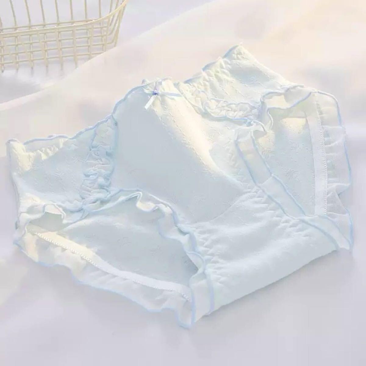 5枚組XLレディース下着 女子高生ショーツ 肌着インナー ジュニア綿　第523号_画像7