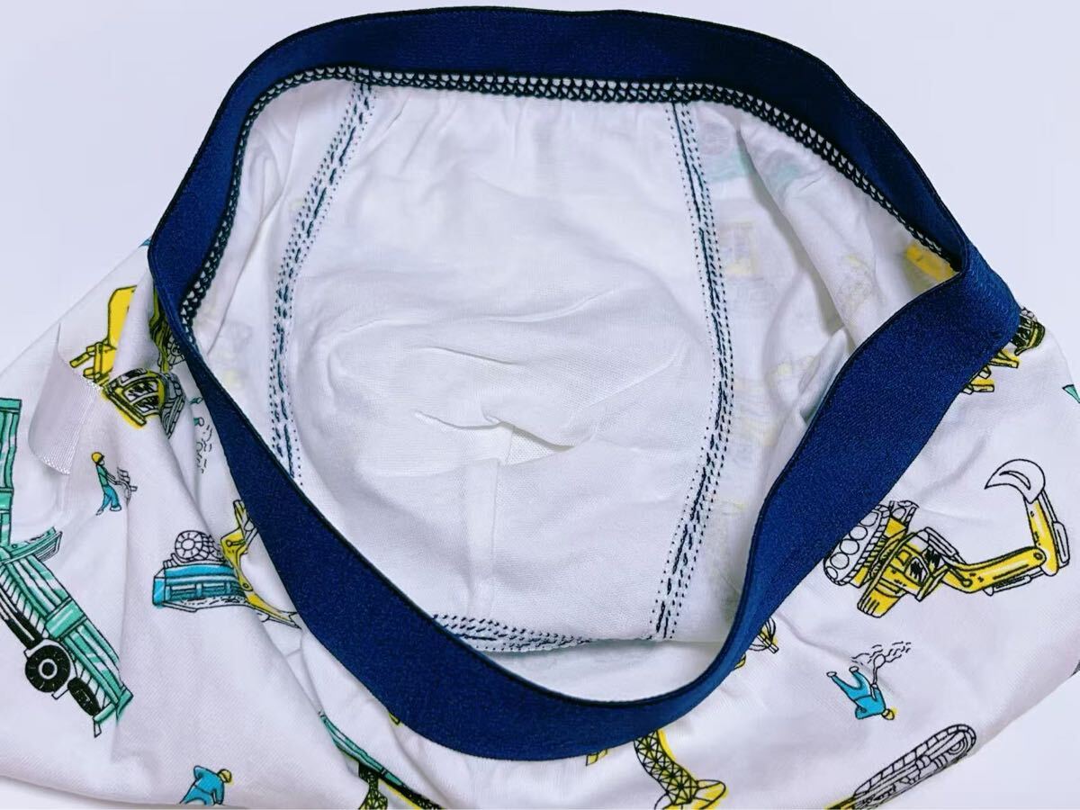 4枚組140 男の子ボクサーパンツ 男の子下着 綿インナー肌着 コットン　66号_画像5