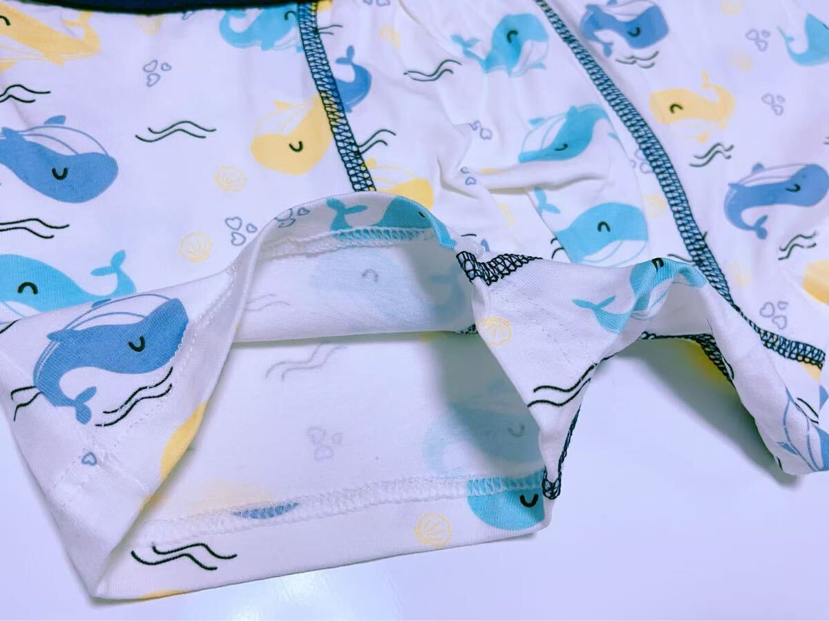 4枚組140 男の子ボクサーパンツ 男の子下着 綿インナー肌着 コットン　66号_画像8