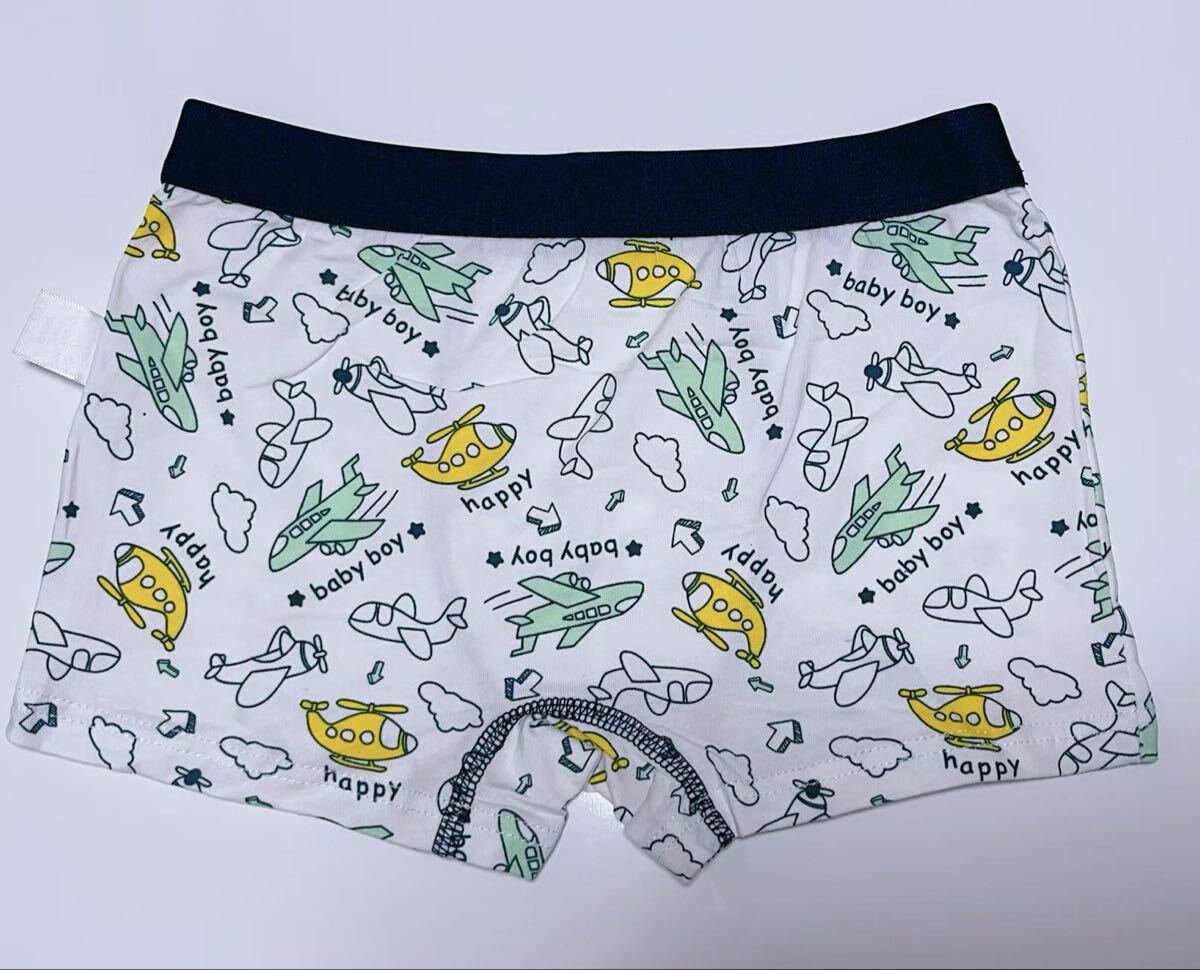 4枚組140 男の子ボクサーパンツ 男の子下着 綿インナー肌着 コットン　66号_画像3