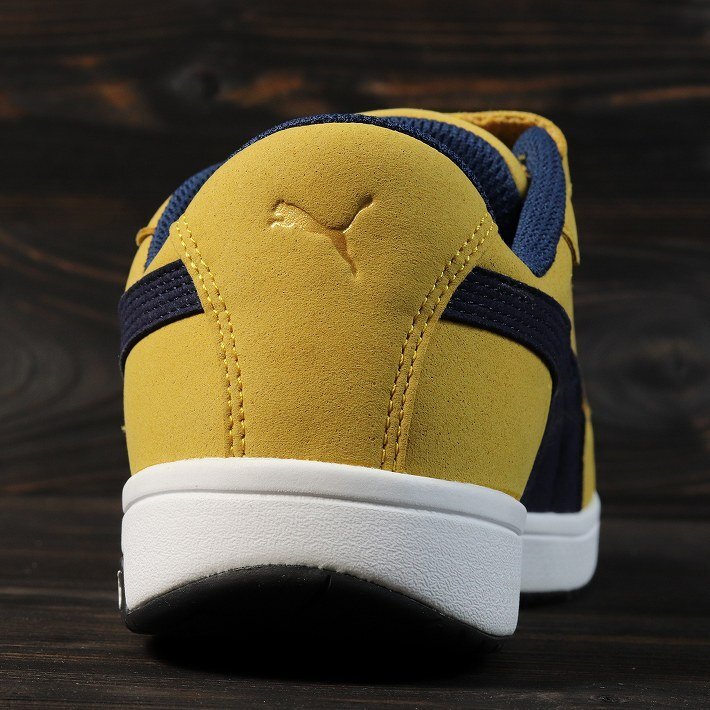訳あり PUMA プーマ 安全靴 メンズ エアツイスト スニーカー セーフティー シューズ ブランド A64C207 キャメル・ロー 26.0cm / 新品_画像7