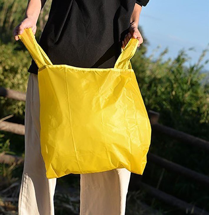  эко-сумка ko-te.la покупка сумка меньше compact супермаркет крепкий простой стиль большая вместимость водоотталкивающий сделано в Японии NKT-01 желтый новый товар 