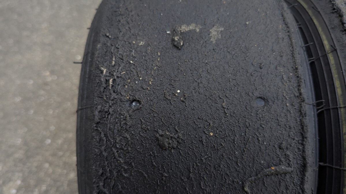 【送料無料】〇溝有りMOJO D5 ROTAX MAX レーシングカートタイヤ_画像6