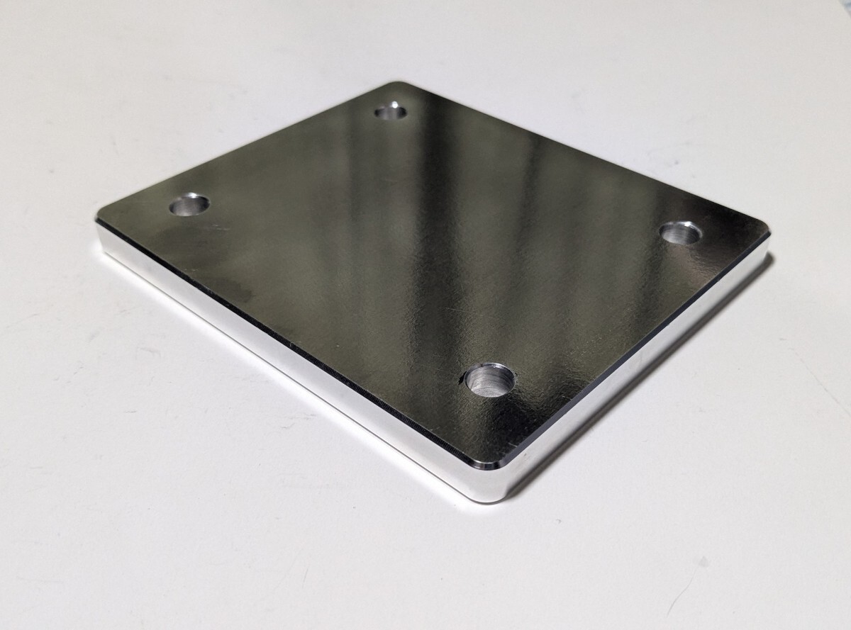 【超綺麗】YAMAHA KT100 Engine Plate T=10mm 美品エンジンプレート_画像2