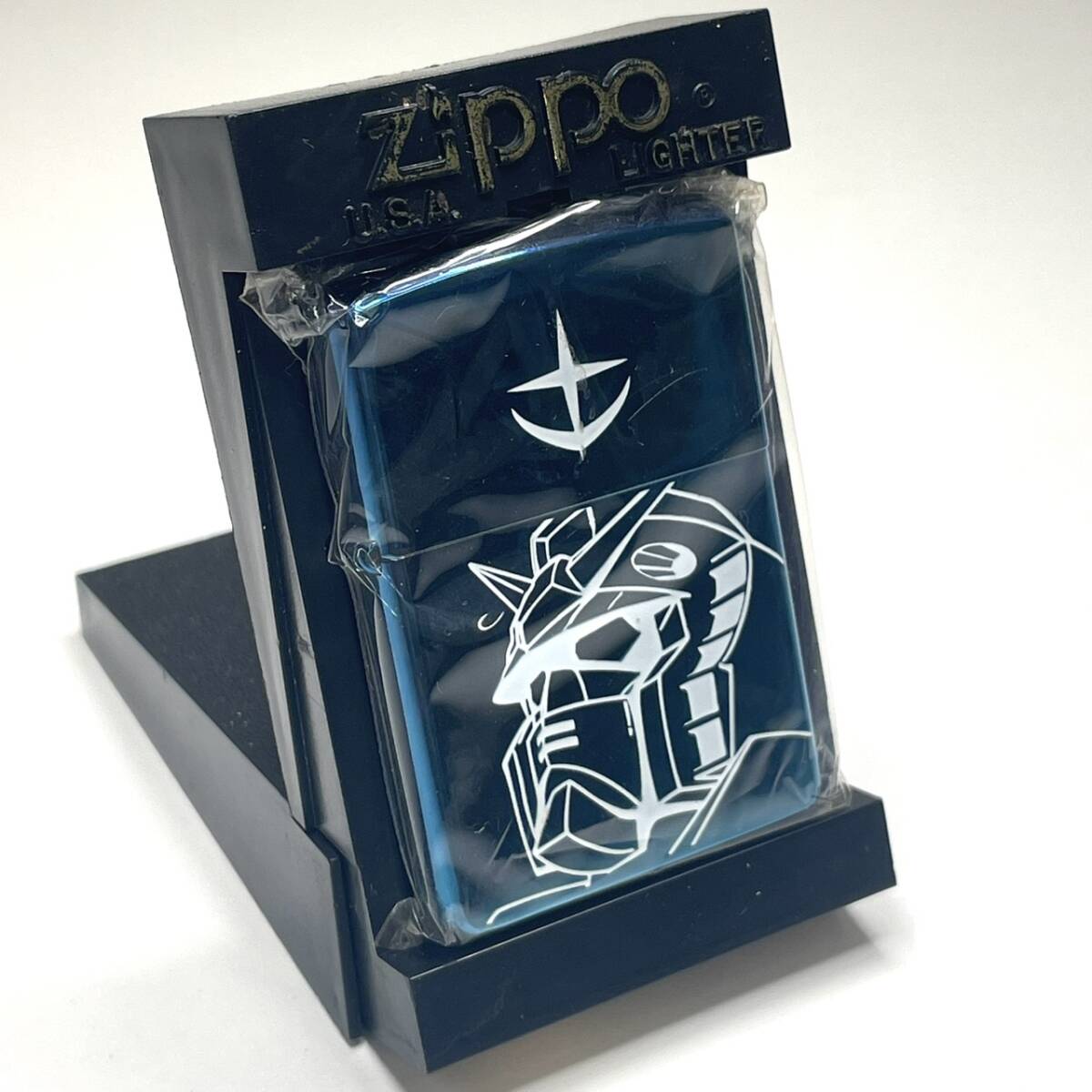 【限定品】Zippo 機動戦士ガンダム GUNDAM THE RIDE A-BAOA-QU RX‐78‐2 No.00127 1999年11月製造_画像1