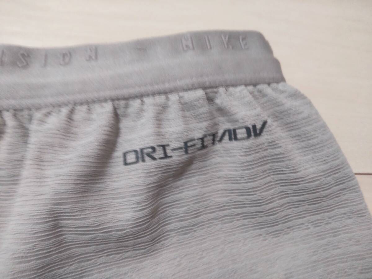 ★ナイキ　NIKE　ランニングショートパンツ　★ストレッチ地　★サポーター付　★DRI-FIT ADV使用　★グレー系　★Mサイズ　★未使用品_画像6