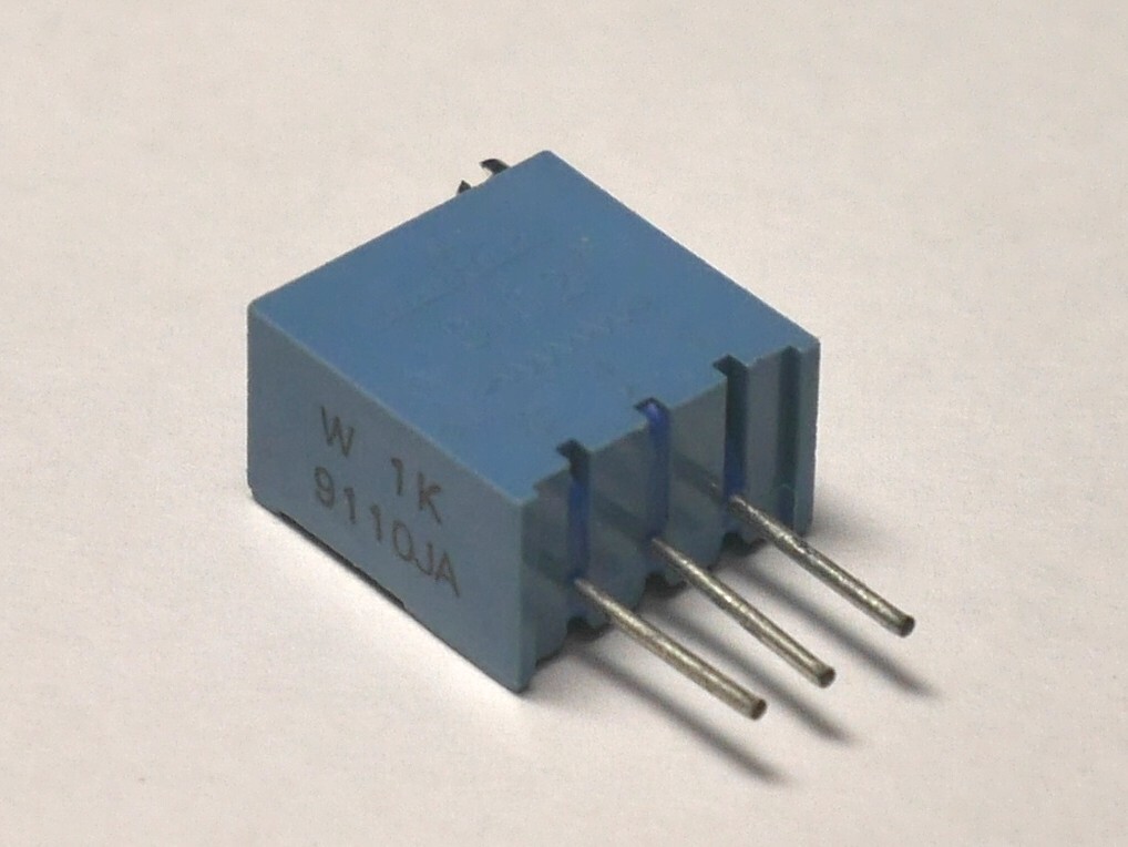 10個セット 1kΩ 村田 多回転半固定抵抗　可変抵抗　トリマポテンショ　多回転　ポテンショメーター　サーメットトリマ_画像2