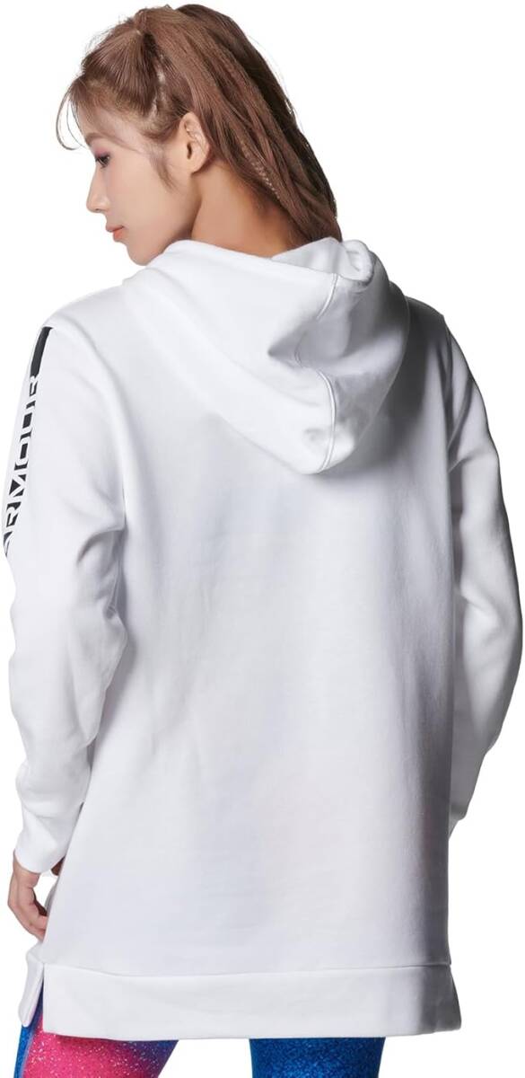 送料無料！ 新品未使用 タグ付き UNDER ARMOUR アンダーアーマー UA ライバルフリース オーバーサイズド フーディー 1381241 Mサイズ 白_画像3