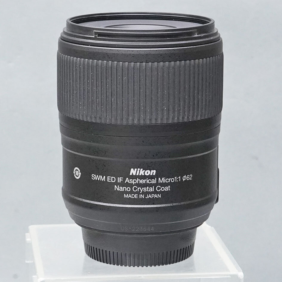 【58】NIKON AF-S Micro NIKKOR 60mm 1:2.8G ED　HB-42付き_画像3