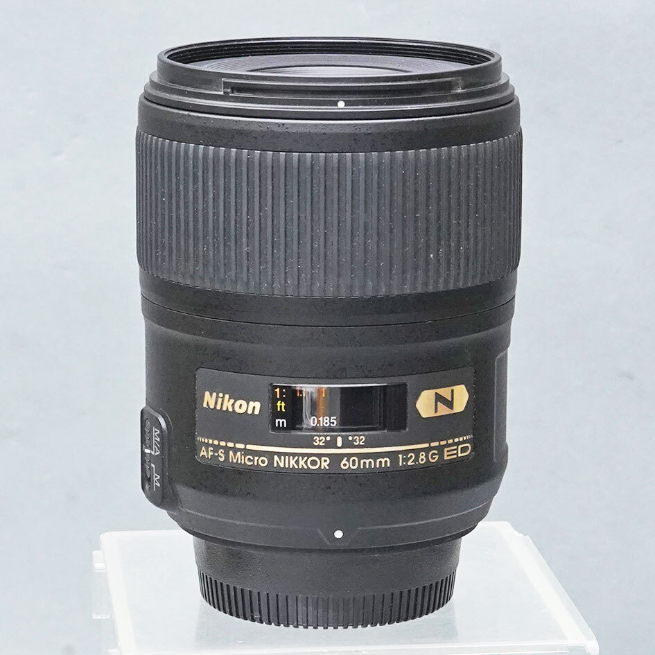 【58】NIKON AF-S Micro NIKKOR 60mm 1:2.8G ED　HB-42付き_画像2