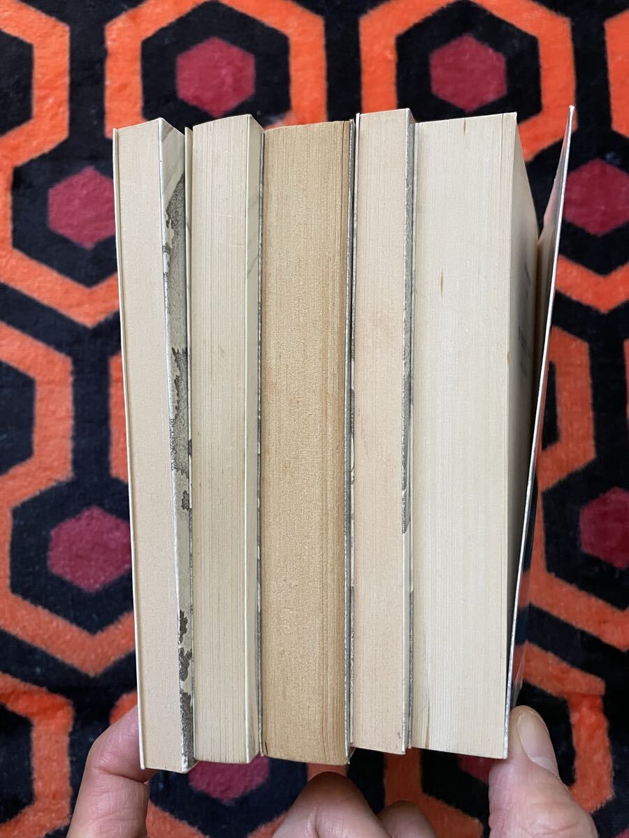 現代教養文庫「小栗虫太郎傑作選 全五巻セット」松山俊太郎 編集 装幀:斉藤和雄 社会思想社 _画像3