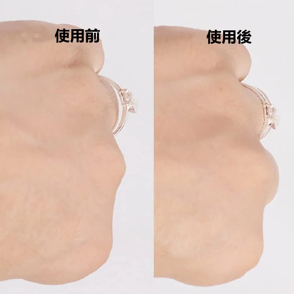 【特価商品】リングストッパー adjuster 銀磨きクロス布付き ring リングアジャスター 4本セット サイズ調節 指輪_画像4