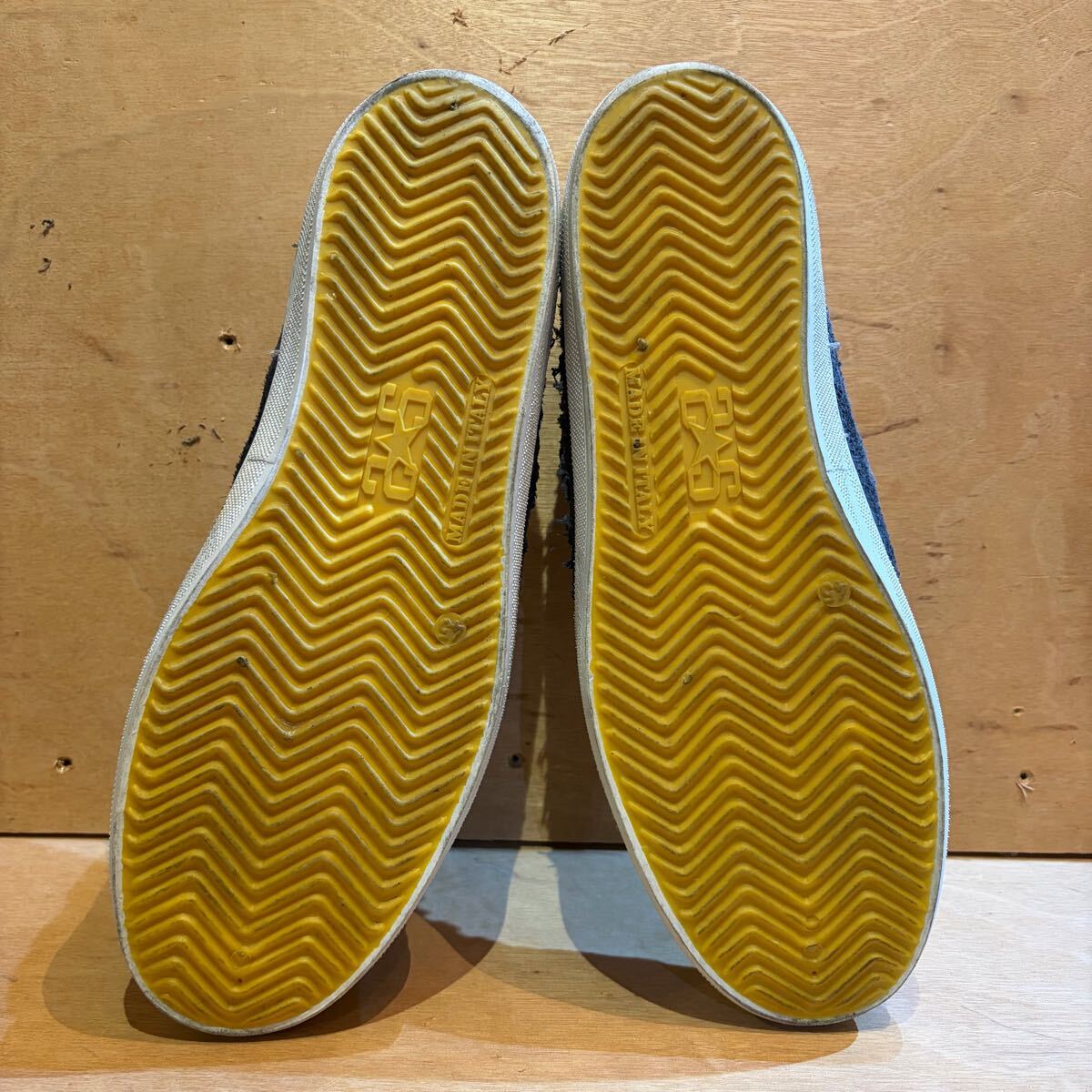 美品イタリア製 2STAR ツースター レザースニーカー 29cm _画像7