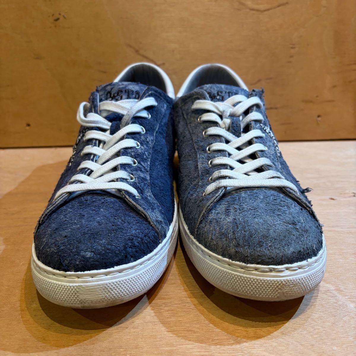 美品イタリア製 2STAR ツースター レザースニーカー 29cm _画像9