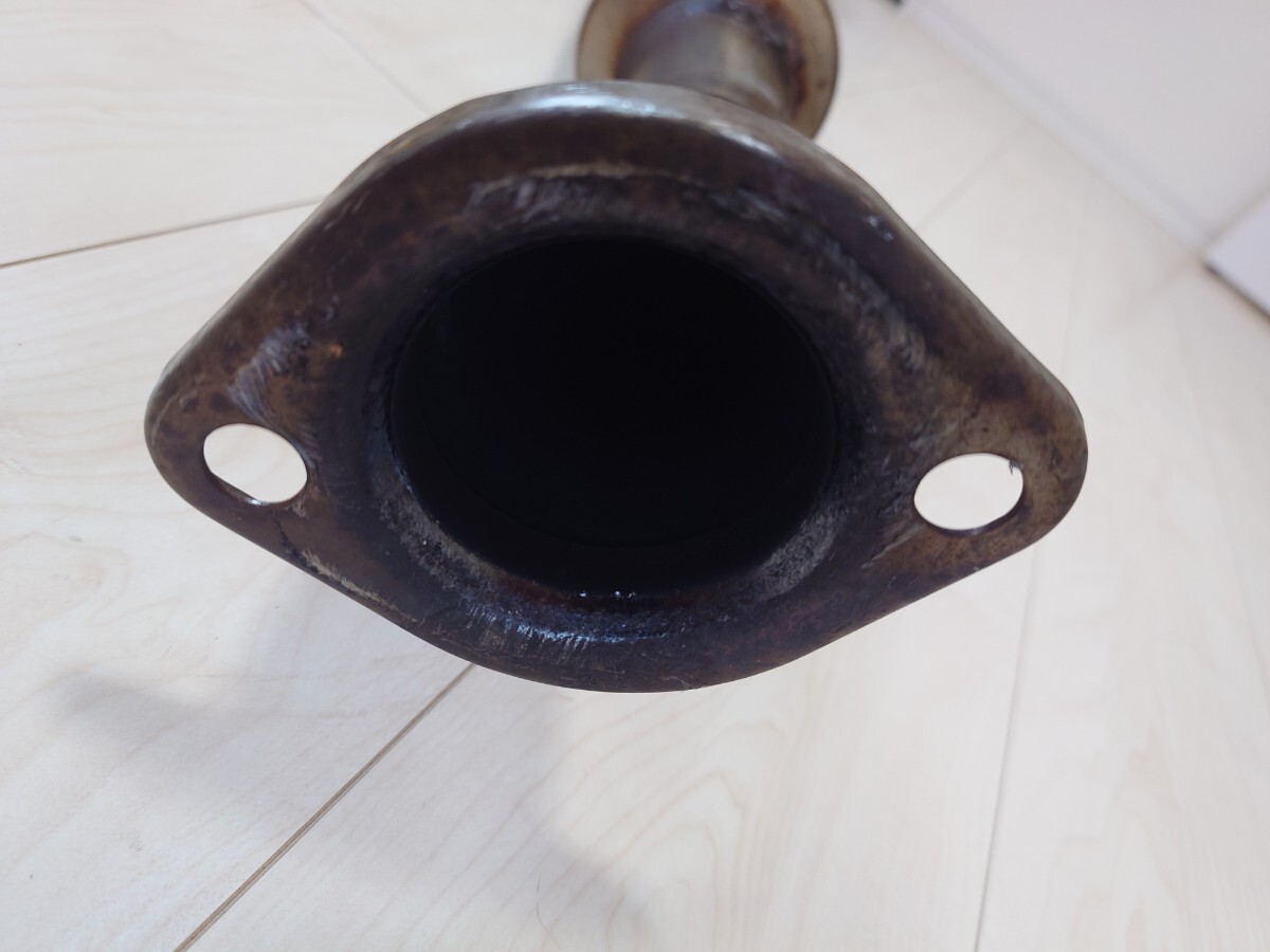 【引取限定】レガシィ BP BL 柿本改 センターパイプ Φ70 Φ60×2 KAKIMOTO カキモト センターマフラー 触媒ストレート 型番 BCP314CP_画像3