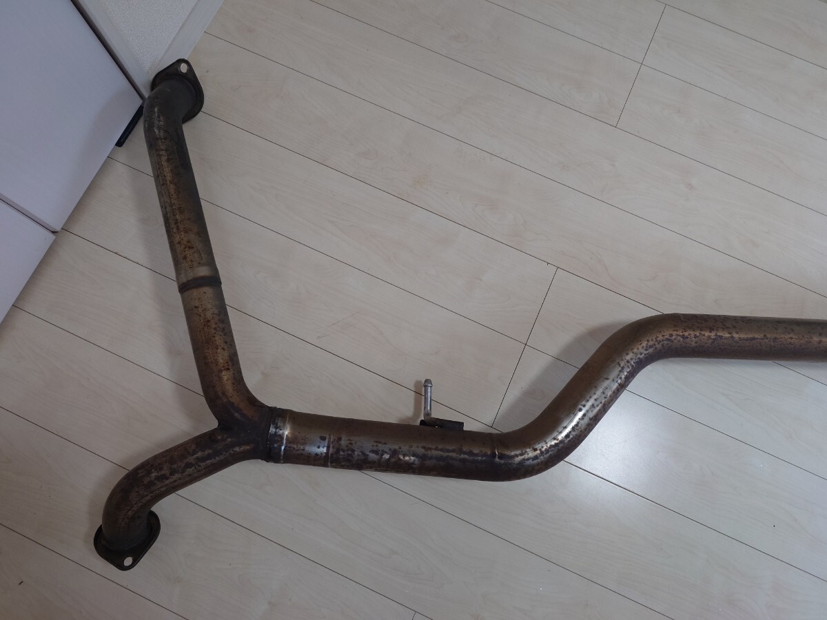 【引取限定】レガシィ BP BL 柿本改 センターパイプ Φ70 Φ60×2 KAKIMOTO カキモト センターマフラー 触媒ストレート 型番 BCP314CP_画像9