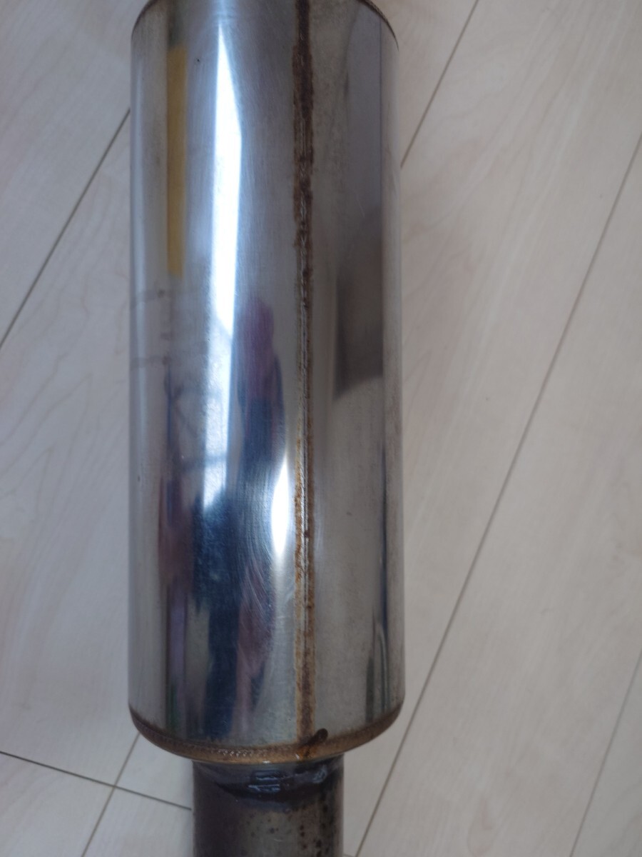 【引取限定】レガシィ BP BL 柿本改 センターパイプ Φ70 Φ60×2 KAKIMOTO カキモト センターマフラー 触媒ストレート 型番 BCP314CP_画像4