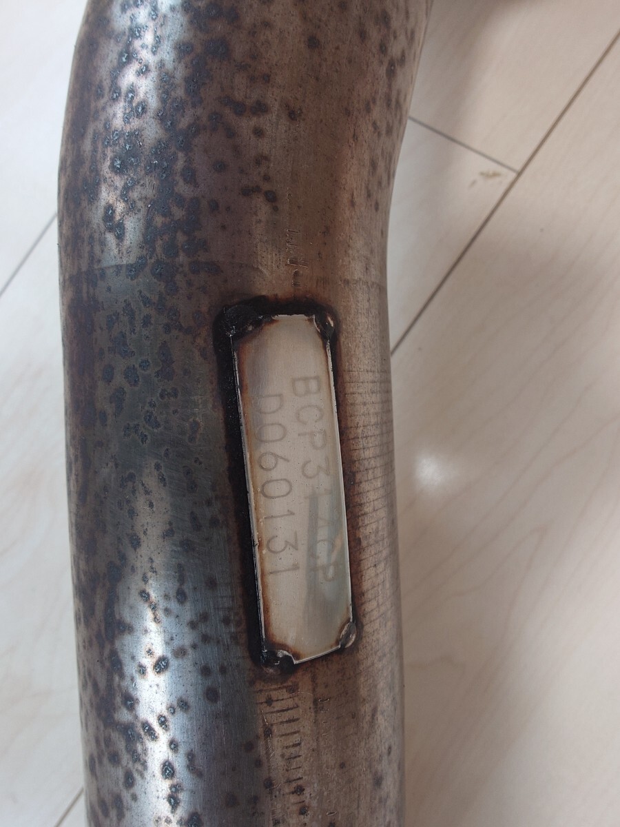 【引取限定】レガシィ BP BL 柿本改 センターパイプ Φ70 Φ60×2 KAKIMOTO カキモト センターマフラー 触媒ストレート 型番 BCP314CP_画像7