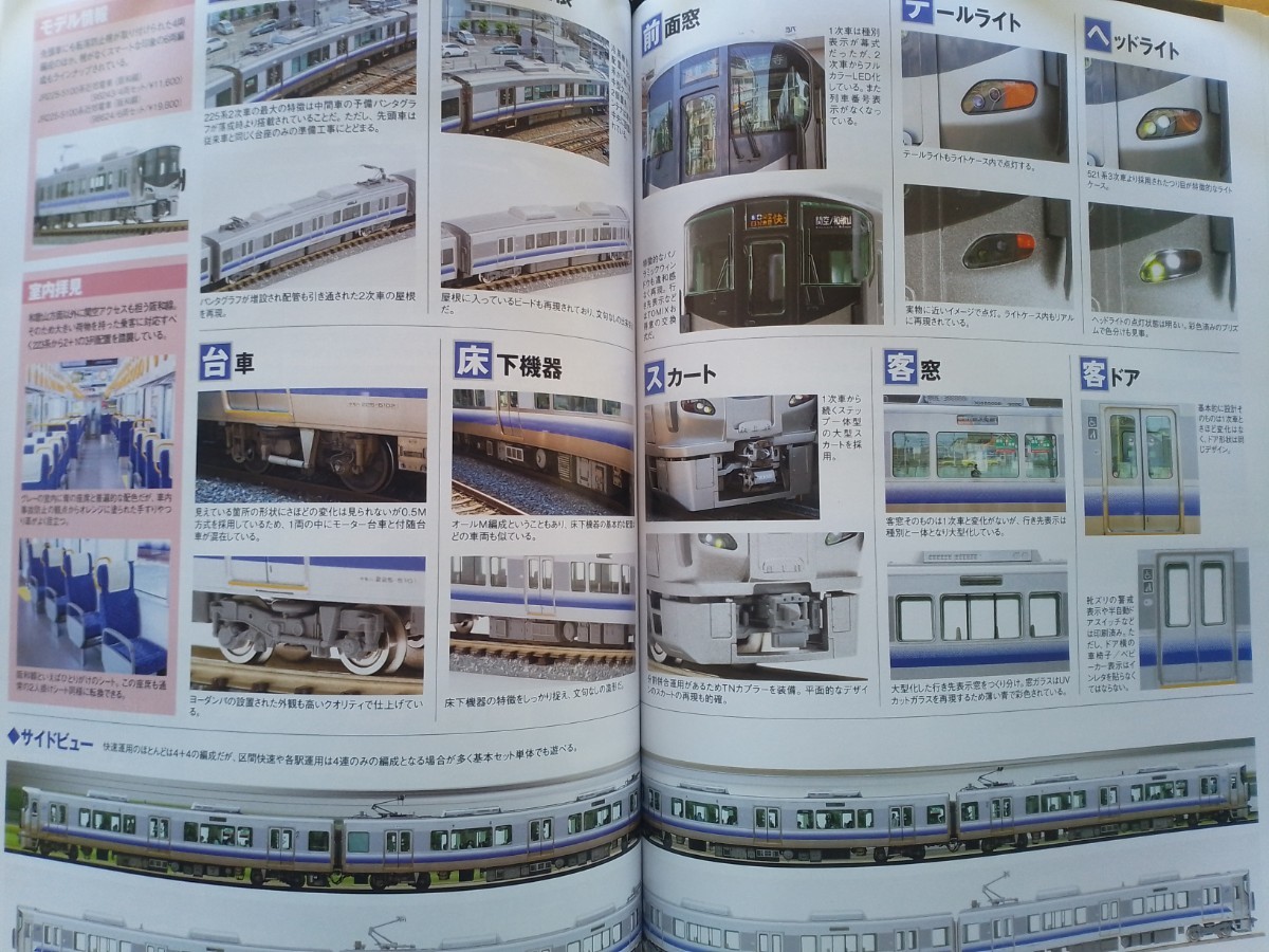 即決 Nゲージ読本 エヌ保存版 名鉄パノラマカー・小田急ロマンスカーの軌跡 + TOMIXのJR西日本 225系100番台・グリーンマックスの地方役場_画像6