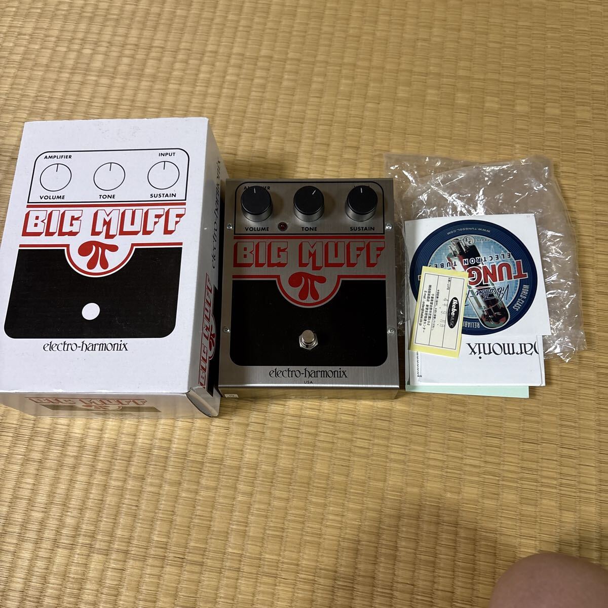 electro-harmonix BIG MUFF 新品購入_画像1