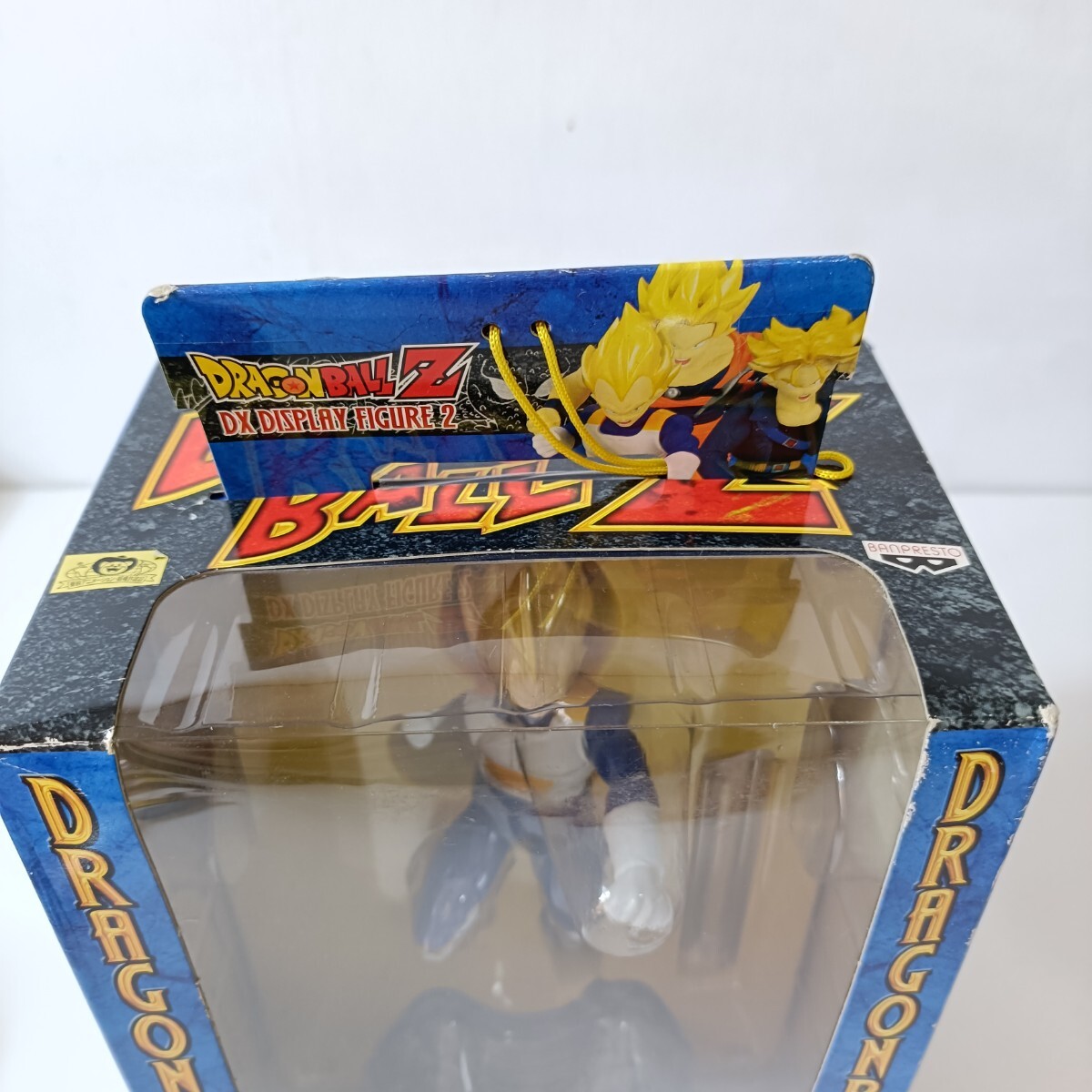 希少 2004年 バンプレスト ドラゴンボールZ DXディスプレイフィギュア2 スーパーサイヤ人 ベジータ フィギュア 未使用品 バードスタジオ _画像2
